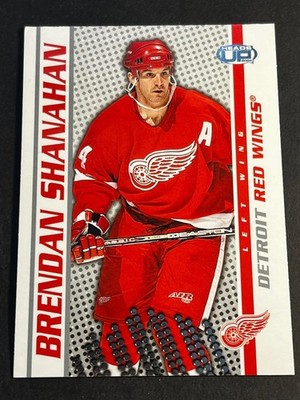 #43: 03-04 Pacific Heads Up OVERSIZE PROOF Brendan Shanahan Red Wings #37