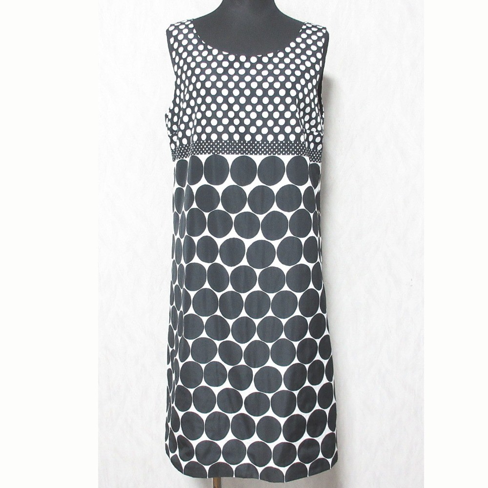 MaxMara STUDIO irregular polka dot sleeveless dre… - image 1