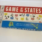 Vintage Milton Bradley Game of the States Board Game COMPLETE UNPUNCHED 1960