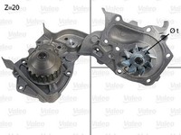 Wasserpumpe Valeo FüR Renault Clio I 1.4 Clio II 1.4 Kangoo 1.4 506564