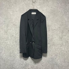 ISSEY MIYAKE Double-breasted Jacket Black Size M From Japan