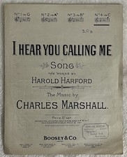 I Hear You Calling Me - Charles Marshall Ref00390