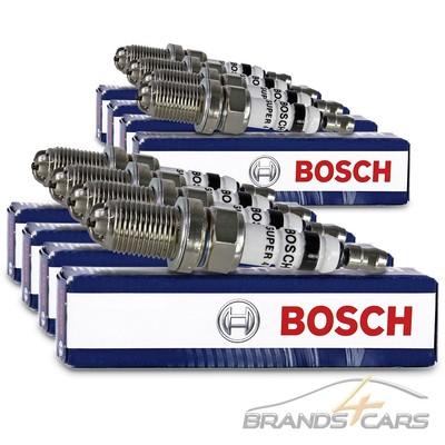 8x BOSCH ZÜNDKERZE FÜR BMW 5-ER E34 E39 E61 6-ER E63 E64 7-ER E38 E65 8-ER X5