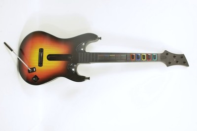 UNTESTED - Red Octane PS3 Guitar Hero Sunburst Wireless Controller, NO ...