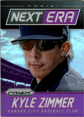 2014 Panini Prizm Next Era Prizms Purple #12 Kyle Zimmer /99 - BB