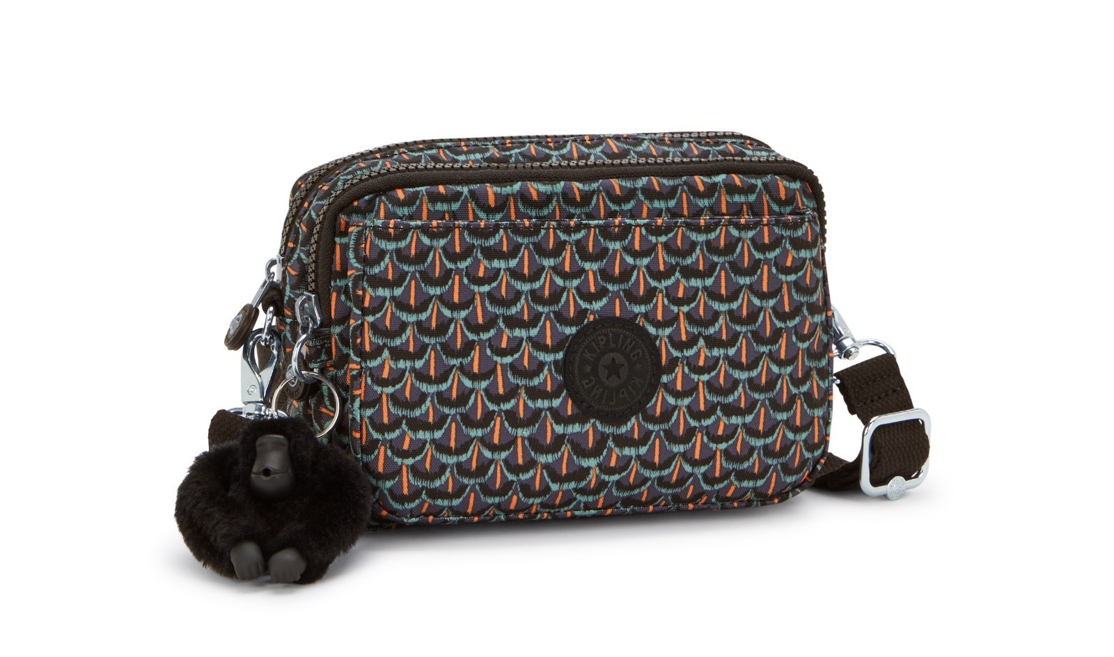 Kipling ABANU MULTI 2-in-1 Crossbody and Bum Bag  - Geo Feather RRP £78 image 3