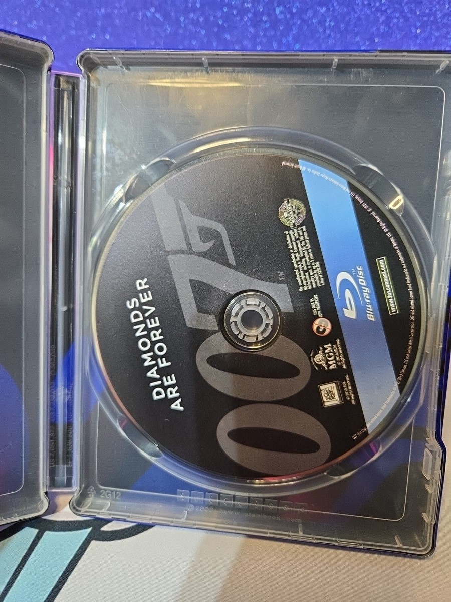 James Bond 007 - Diamonds Are Forever (Blu-ray, 2015, Steel