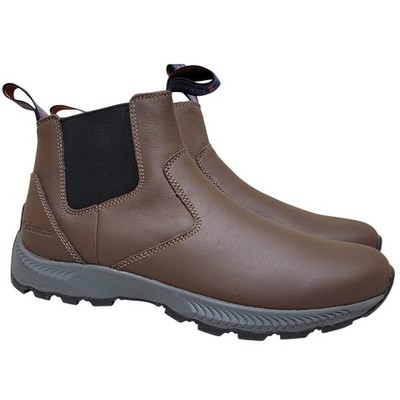 Columbia Men Landroamer Scout Chelsea Ankle Boots Size US 11 Brown Leather