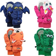 Barts Kids Childrens Nylon 3D Waterproof Outdoor Warm Winter Gloves Mittens