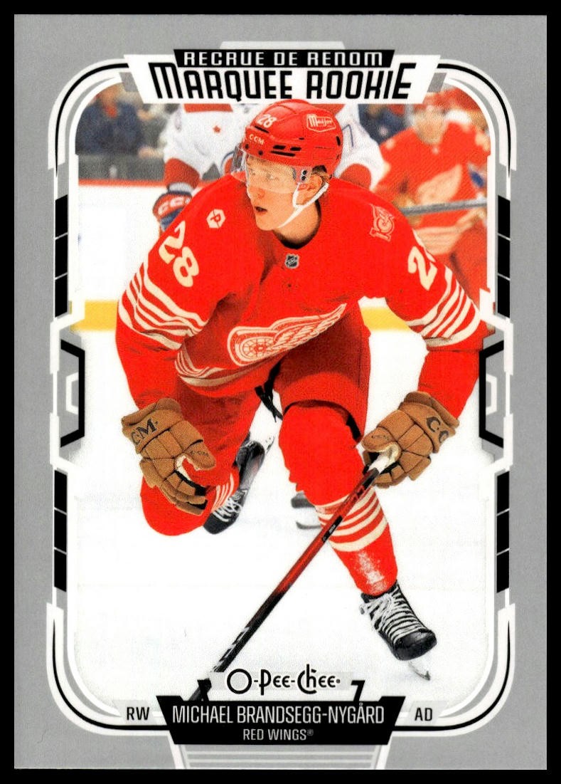 2025-26 O-Pee-Chee #584 Michael Brandsegg-Nygard Rookie RC