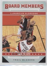 2012-13 NBA Hoops Board Members LaMarcus Aldridge #20 2u3