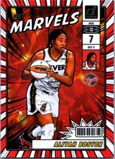 2025 Donruss WNBA #10 Aliyah Boston Net Marvels Press Proof