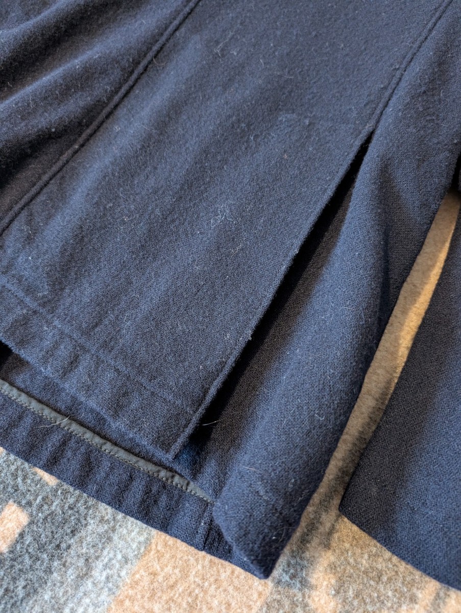 Engineered Garments Baker Jacket 13oz Wool Flannel Navy Blue M 40