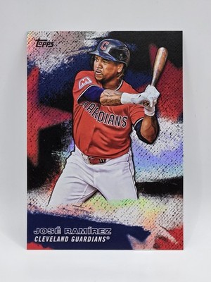 Jose Ramirez Guardians 2026 Topps Series 1 #SMLB-18 Refractor  Stars of MLB  