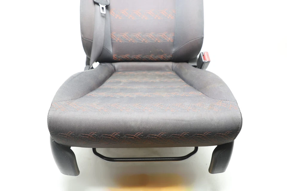 Honda Element 07-08 SC Front Right/Passenger Seat Black/Orange Cloth, A979, OEM, - Image 3 of 4