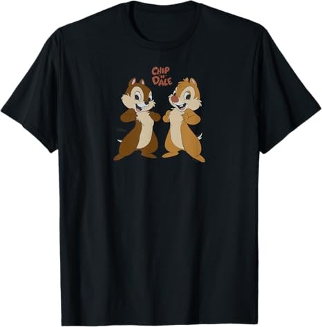 Disney Chip N Dale Rescue Rangers Smiles T-Shirt Size S  - 5XL