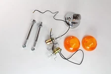 Lucas Replica Indicators Short Stem 3" BSA Triumph Norton 54057553 Partial Set