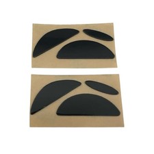 2 Sets - PTFE Black Mouse Skates for Logitech G500s / G500 Feet Pads