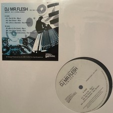 DJ MR.FLESH Remixes EP Vinyl 12" Promo Hip-Hop Soul R&B Jazz Funk