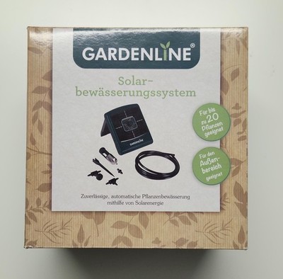 Gardenline  Solar Bewässerungssystem Solarbewässerung automatische Bewässerung
