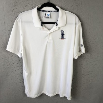 North Sails Polo Shirt Mens Large White 36th America's Cup Prada