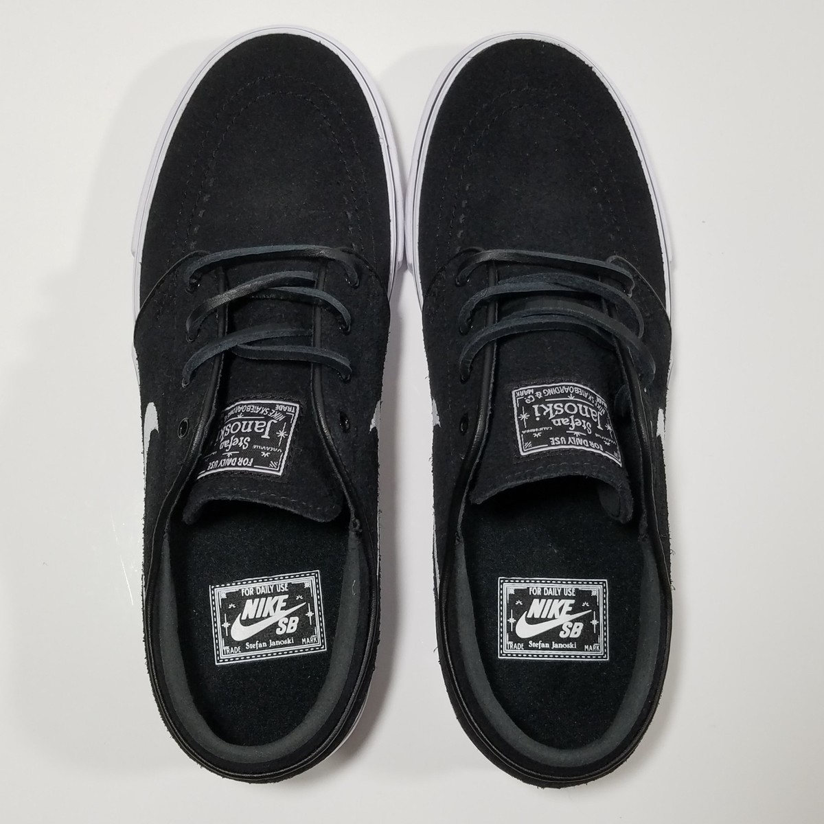 Nike Shoes Mens Size 6 Black Suede Derby Stefan Janoski Sneakers 683684-001 Zoom Janoski OG+ – Premier main image 2