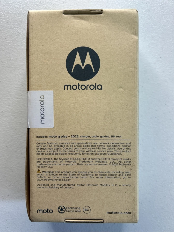 Motorola moto G Play (2023) - 32 GB - Navy Blue (Unlocked) - Image 2 of 4