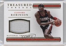 2015 Panini National Treasures Treasured Threads 45/99 Clifford Robinson #8 0c3