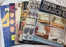 Vintage Walter T Foster Art Books 8 Volumes, You Choose Snow Barns Seasons