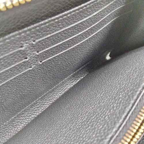 Cartera Larga Louis Vuitton LV Negra Monograma Empreinte 4705856 - Imagen 7 de 11