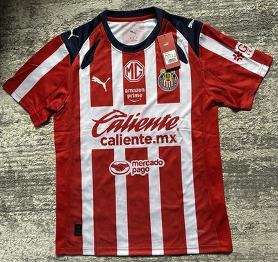 PUMA CHIVAS GUADALAJARA  2025/26 MEN'S Sz Medium HOME STADIUM JERSEY  RED NWT