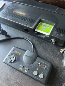 NEC TurboGrafx-16 Console Bundle TurboPad, RF Adapter, Power & AV Cables