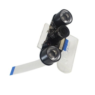5 Fish Eye Lens Infrared Light Night Vison Camera For Raspberry Pi 4B/3B+/Zero S