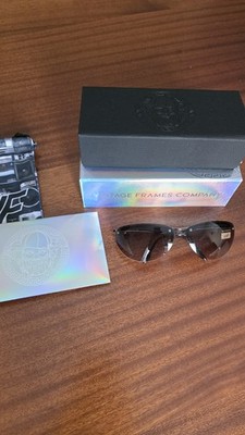 Web 3004 Aviator Sunglasses Black Metal Frame Gray Lens UV Protection