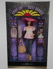 Poupée Barbie Mattel Anna Sui Boho Édition Limitée Collector Vintage