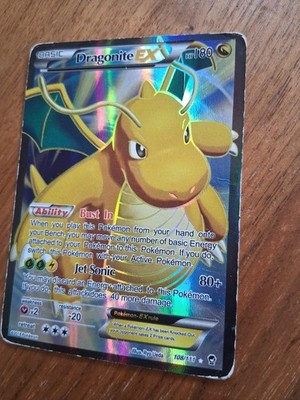 Dragonite EX (108 Full Art) 108/111 XY - Furious Fists Holo