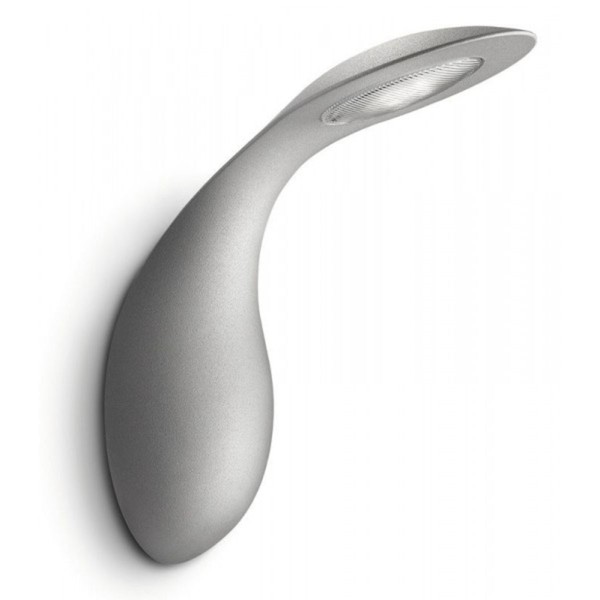 Philips Led Wandaussenleuchte 7,5W Grau Silber 3100K Warmweiß IP44 Grau-image