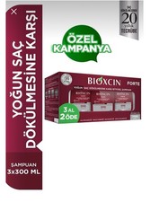 BIOXCIN FORTE Shampoo 3 für 2 -  Gegen Intensiven Haarausfall - 3x300ml