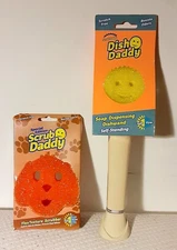Scrub Daddy Cleaning Wand + Special Edition "Dog" Scrub Daddy Pad - 2 Items