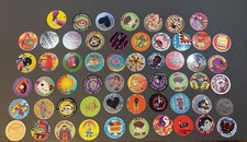 Vintage 90 s POG Collection - Mixed Lot of 57 POGs