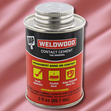 00107 Weldwood 3oz Bottle of Contact Cement GLUE ADHESIVE 6376644