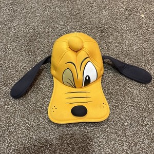 Walt Disney World Authentic Original Pluto With Ears Vintage Retro Novelty Hat