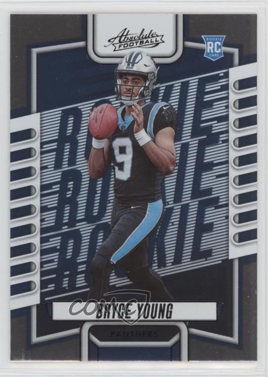 2023 Panini Absolute Rookies Black Bryce Young #101 5cb