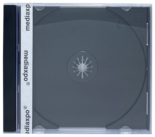 10 STANDARD Black CD Jewel Case - Picture 2 of 4