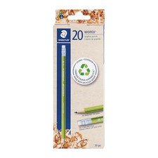 STAEDTLER WOPEX Pre-Sharpened 2 Pencils, Pack of 20 - Ergonomic Triangular S...