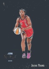 2025 Panini Select WNBA #1 Jackie Young Score Select Throwback