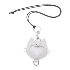 Pet Hair Storage Keychain Cat Hair Memorial Keepsake PU Pendant