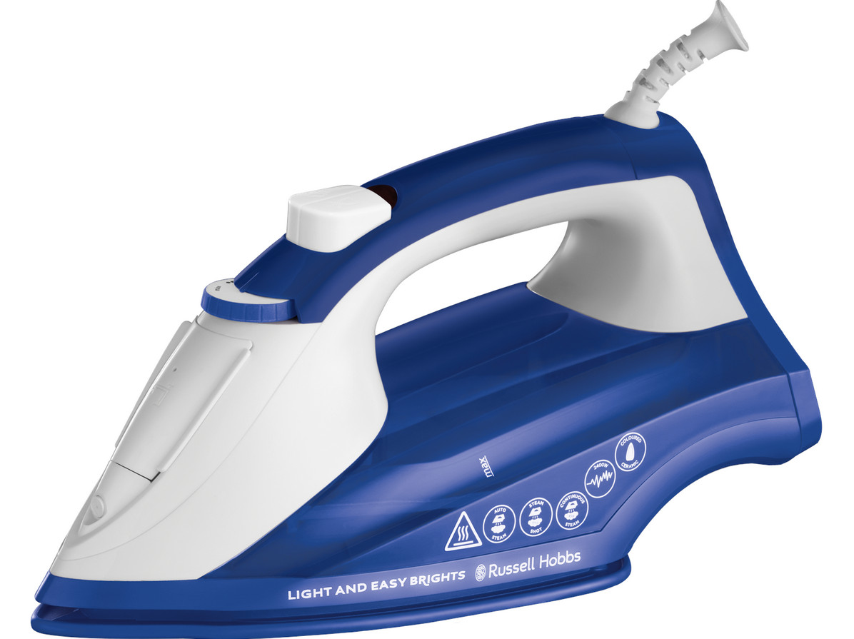Russell Hobbs Weiss/Blau Iron Light & Easy 26483-56, Bügeleisen, - Bild 3