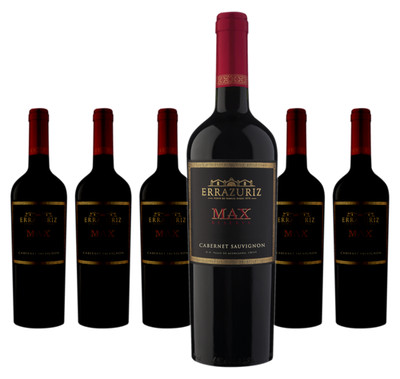 6 x Vina Errazuriz Max Reserva Cabernet Sauvignon   2021