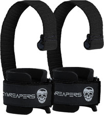 Weight Lifting Straps with Dowel - Wrist Straps for Weightlifting - Workout Dead